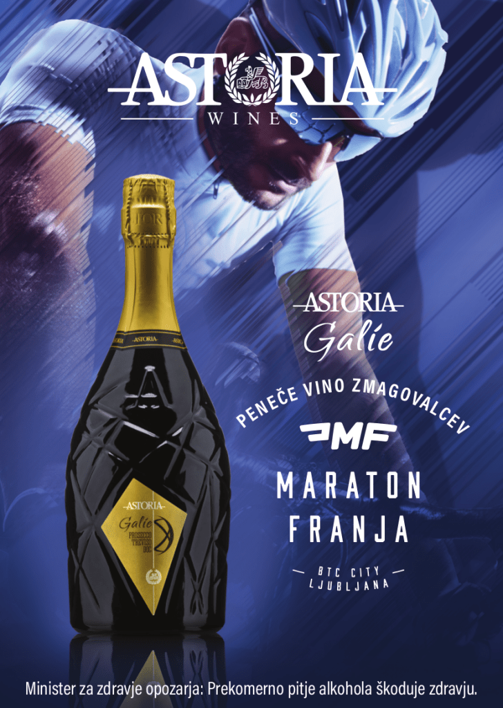 Astoria Wines prosecco - Maraton Franja